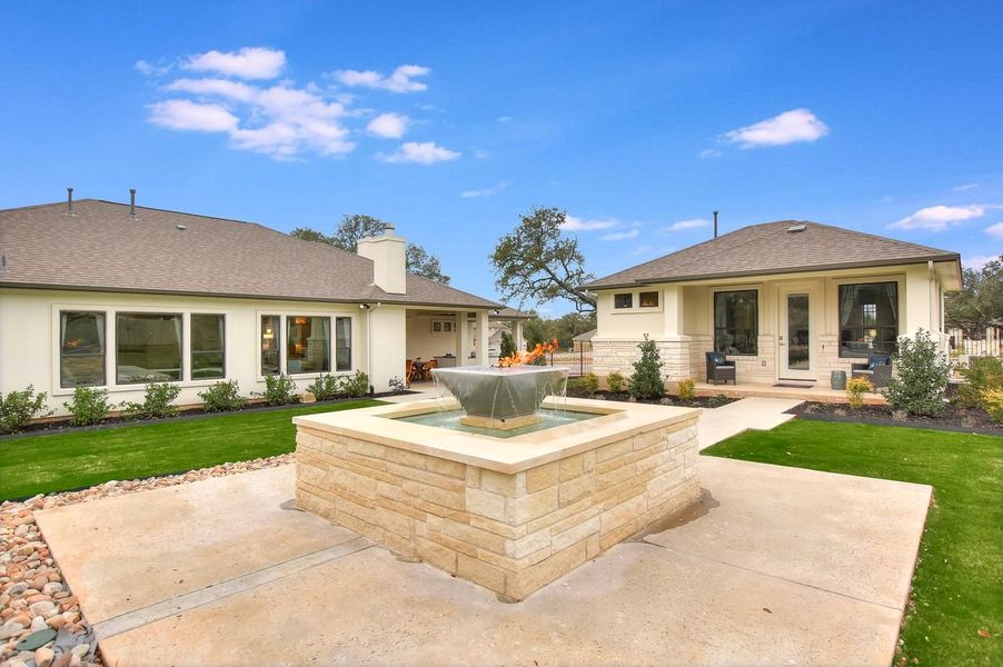 Representative exterior details of a home built from the Catalina by Giddens Homes in Clearwater Ranch, Liberty Hill (Image 57).