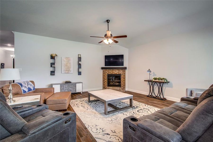 Furnished interior view inside a new home in , Lone Oak (Image 19). Furnished interior view inside a new home in , Lone Oak (Image 19).