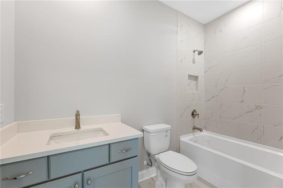 Furnished interior view inside a new home in Ashbury Commons, Powder Springs (Image 17).