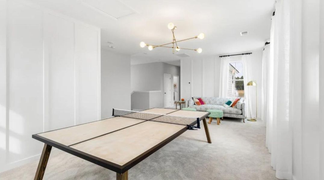 Furnished interior view inside a new home in , Summerville (Image 4).