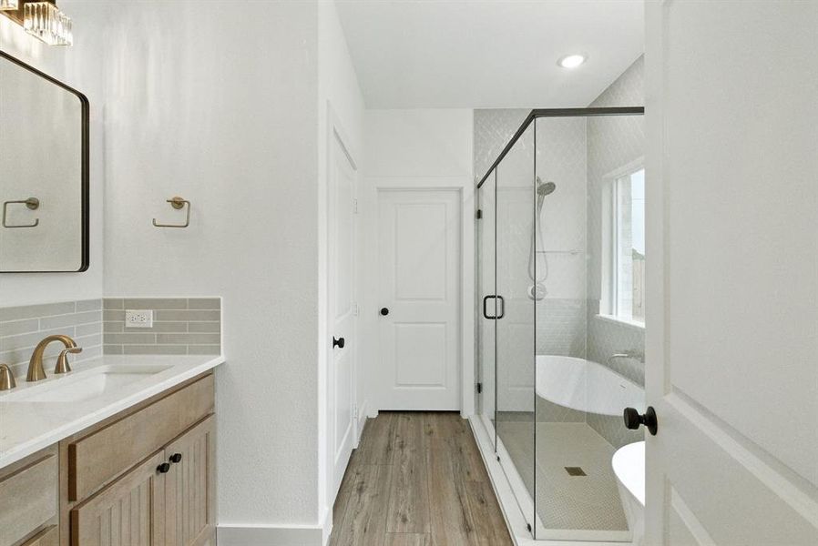 Furnished interior view inside a new home in , Springtown (Image 4).