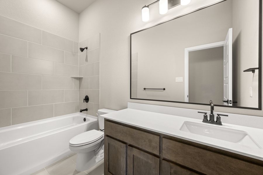 Furnished interior view inside a new home in Silo Mills, Joshua (Image 15).