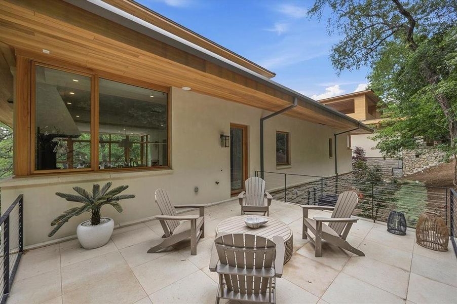 Exterior details and patio area of a home in , Fort Worth (Image 4).