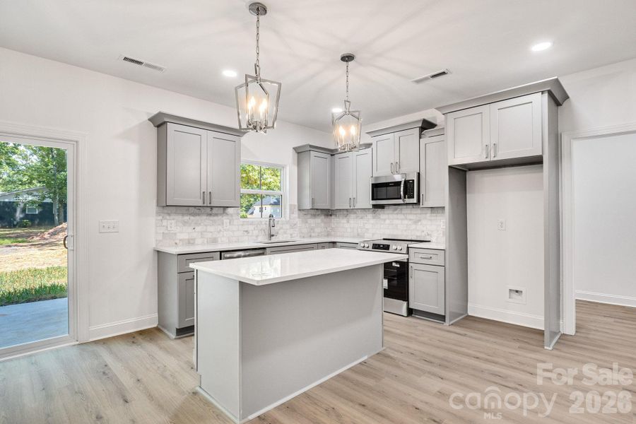 Furnished interior view inside a new home in , Harrisburg (Image 9).