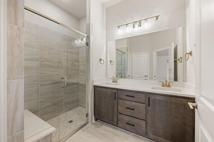 Furnished interior view inside a new home in Sable Creek, Sanger (Image 15). Furnished interior view inside a new home in Sable Creek, Sanger (Image 15).