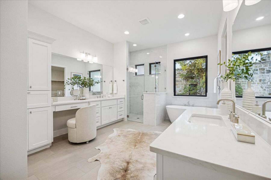 Furnished interior view inside a new home in , Horseshoe Bay (Image 11). Furnished interior view inside a new home in , Horseshoe Bay (Image 11).