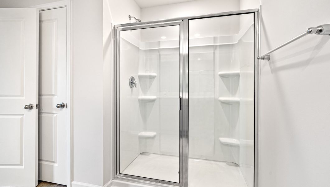 Furnished interior view inside a new home in Paddock Point, Roebuck (Image 13).