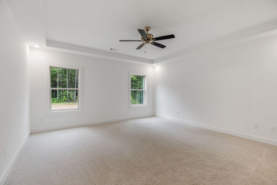 Spacious, unfurnished interior of a new home in Flint Farms, Concord (Image 60).