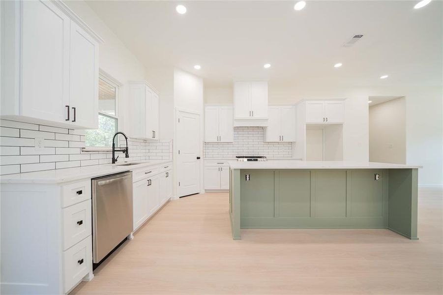 Furnished interior view inside a new home in , Scroggins (Image 7).