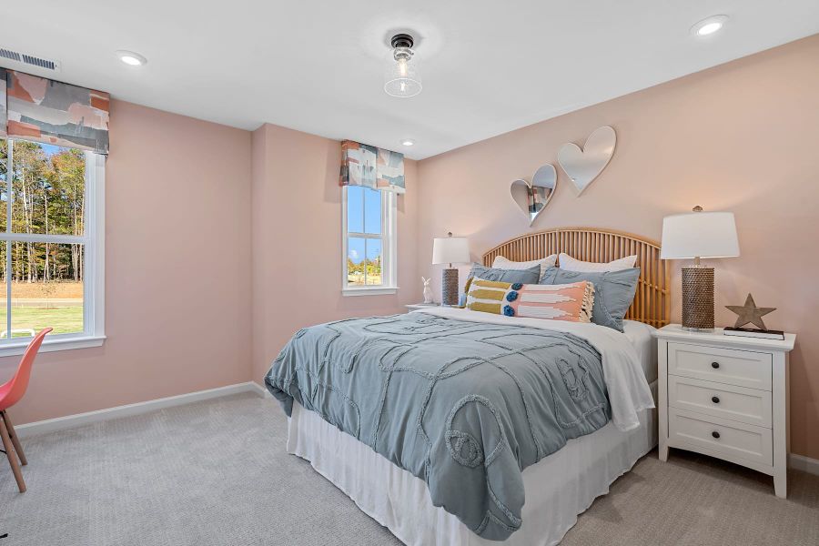 Representative furnished interior of a home built from the Woodwright by Tri Pointe Homes in Alton Creek, Mint Hill (Image 38).