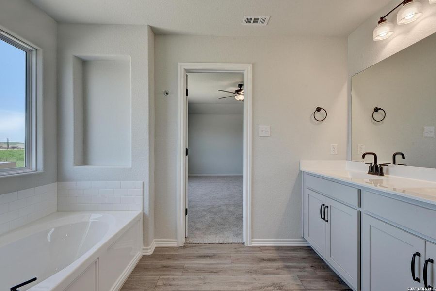 Furnished interior view inside a new home in Vista Ridge, Live Oak (Image 7).