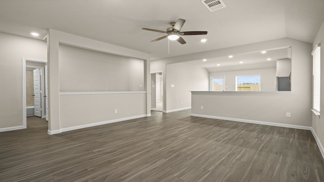 Family Room to Kitchen