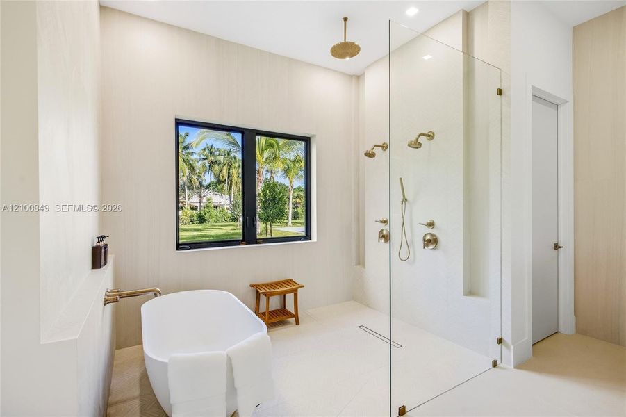 Furnished interior view inside a new home in , Palmetto Bay (Image 32).