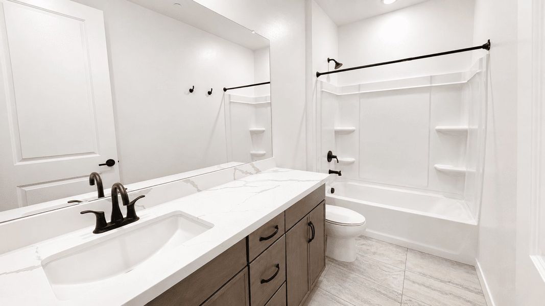 Furnished interior view inside a new home in The Ridge at Sienna Hills, Buckeye (Image 7).