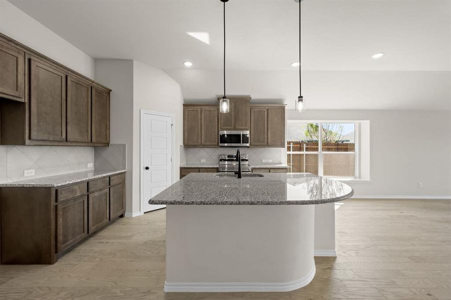 Furnished interior view inside a new home in Summer Crest, Fort Worth (Image 15).