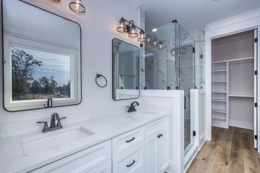 Furnished interior view inside a new home in , Chapin (Image 37).