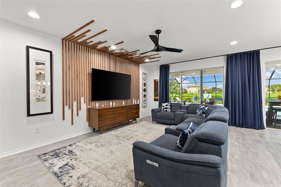 Furnished interior view inside a new home in , Wesley Chapel (Image 29). Furnished interior view inside a new home in , Wesley Chapel (Image 29).