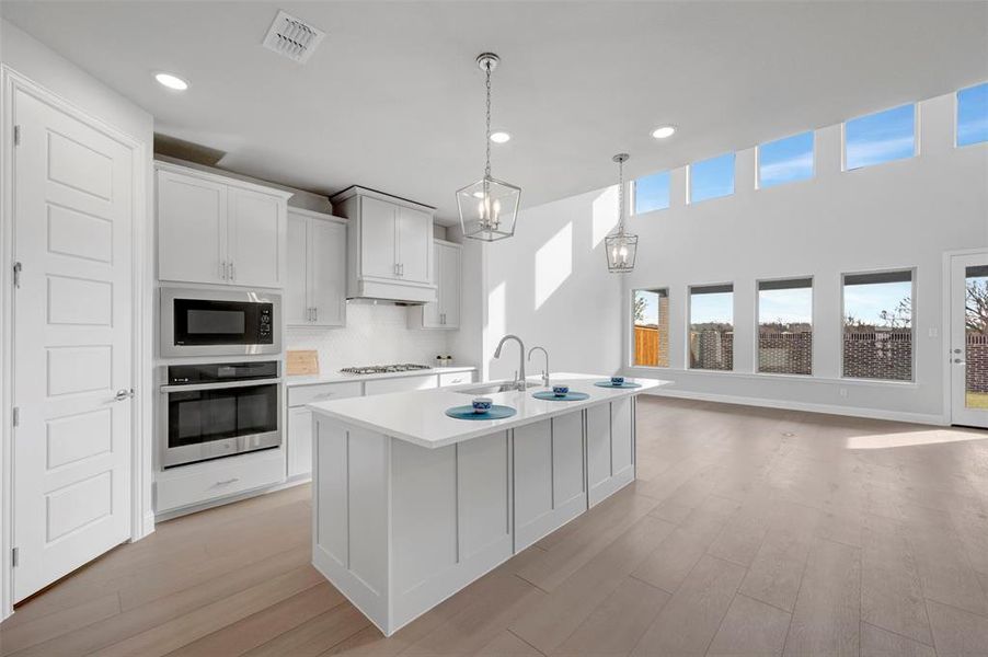 Furnished interior view inside a new home in Aster Park, McKinney (Image 13).