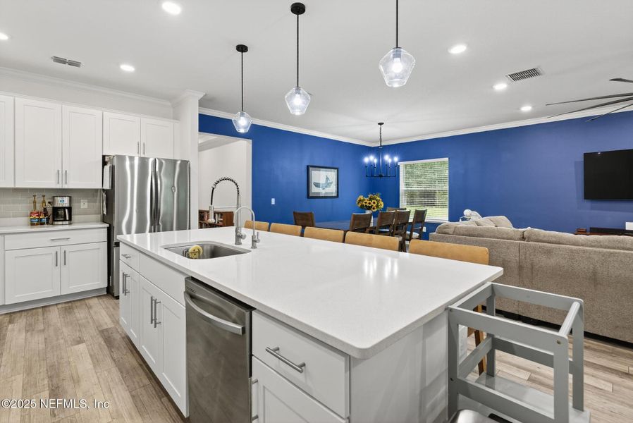 Furnished interior view inside a new home in Flagler Estates, Hastings (Image 37).