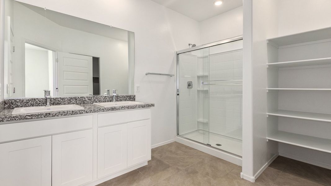 Representative furnished interior of a home built from the Dalton by D.R. Horton in The Oasis at Rocking K, Vail (Image 8).