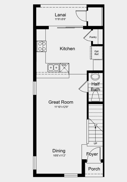 2D floor plan layout for the Hemlock by Taylor Morrison in Southloch, Mount Dora, FL (Image 4). 2D floor plan layout for the Hemlock by Taylor Morrison in Southloch, Mount Dora, FL (Image 4).