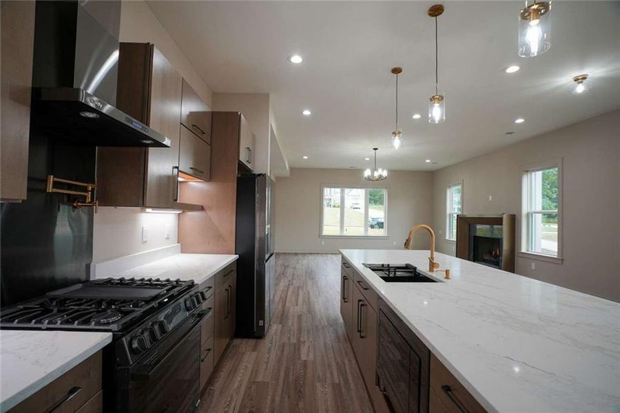 Furnished interior view inside a new home in , Fayetteville (Image 6).