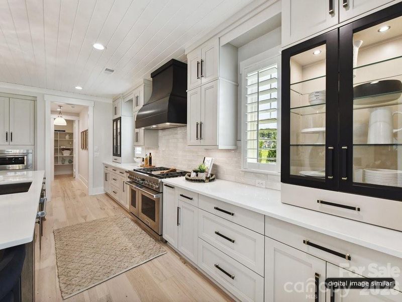 Furnished interior view inside a new home in , Charlotte (Image 5).