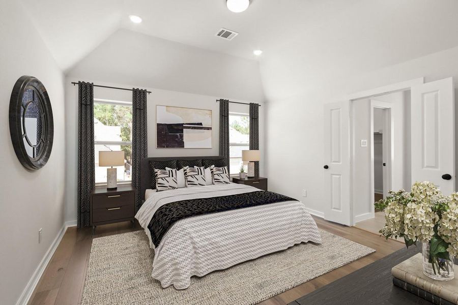 Primary Bedroom - Virtually Staged Primary Bedroom - Virtually Staged