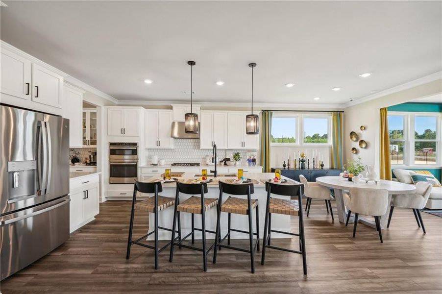 Furnished interior view inside a new home in Bennett Farm, Loganville (Image 16). Furnished interior view inside a new home in Bennett Farm, Loganville (Image 16).