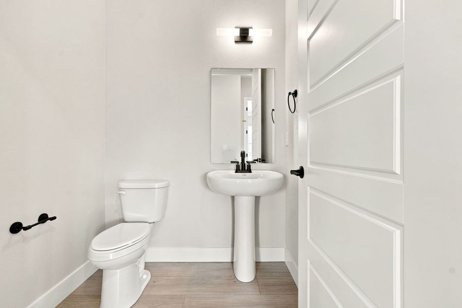 Furnished interior view inside a new home in Hilltop at Inspiration, Aurora (Image 10).