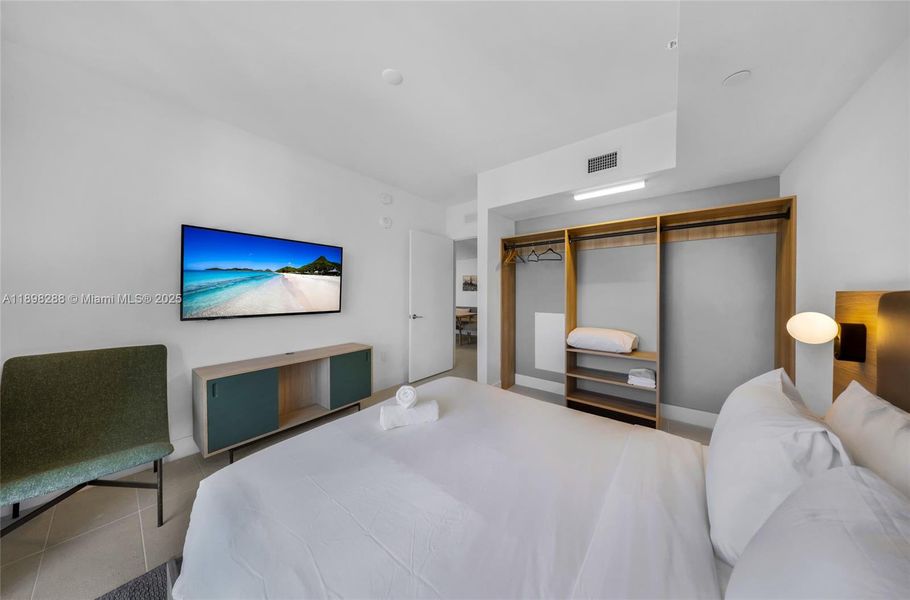 Furnished interior view inside a new home in , Miami (Image 5).