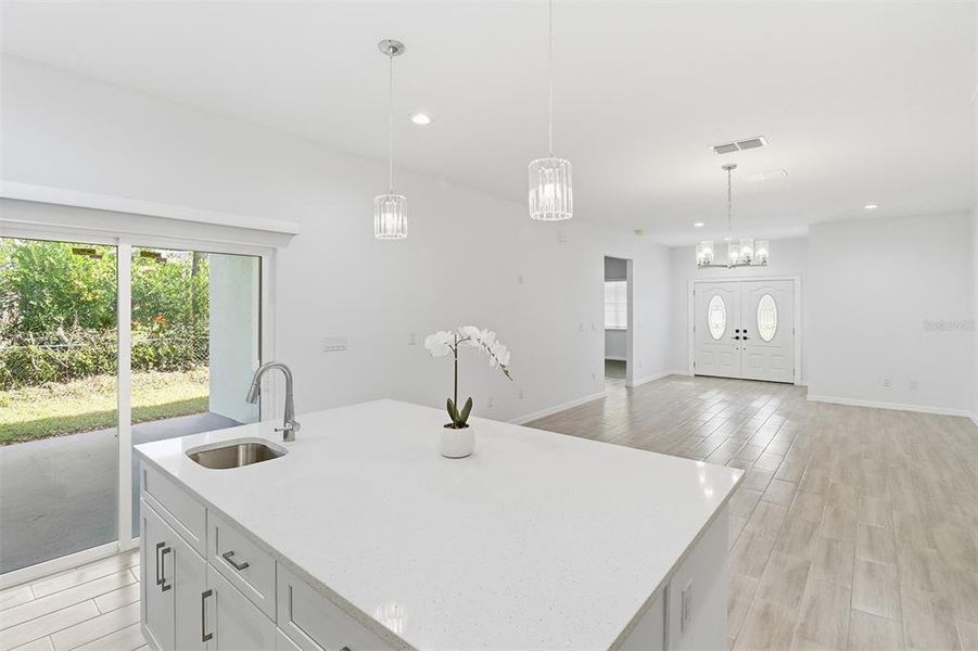 Furnished interior view inside a new home in , Inverness (Image 7).