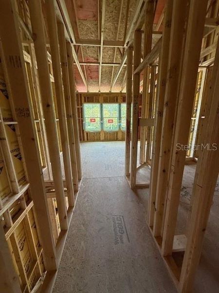 In-progress construction of a new home in Baldwin Crossing 16', Orlando, FL (Image 9).