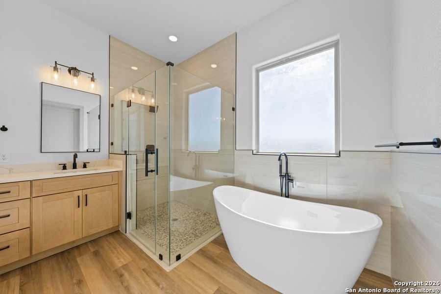 Furnished interior view inside a new home in , Poteet (Image 10).