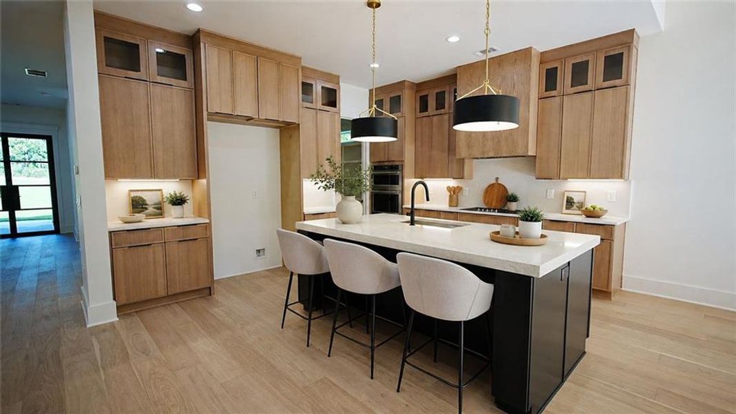 Furnished interior view inside a new home in , Flowery Branch (Image 12).