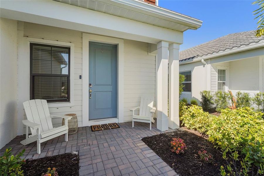Exterior details and patio area of a home in , Sarasota (Image 33).
