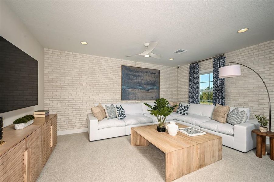 Furnished interior view inside a new home in , Lakewood Ranch (Image 14). Furnished interior view inside a new home in , Lakewood Ranch (Image 14).