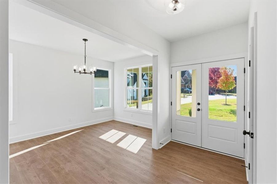 Spacious, unfurnished interior of a new home in , Cartersville (Image 18).