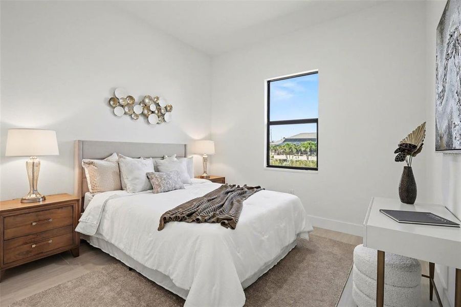 Furnished interior view inside a new home in , Cape Coral (Image 23).