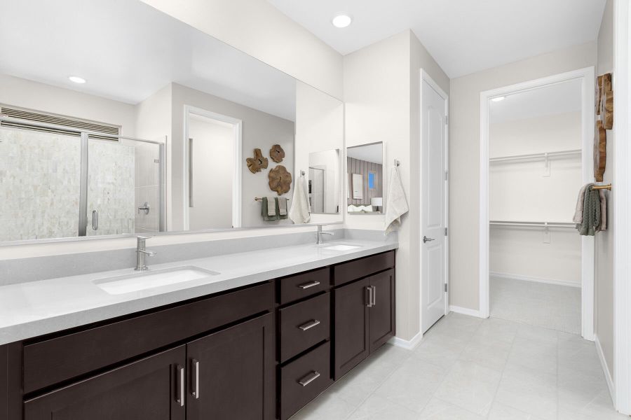 Representative furnished interior of a home built from the Cobalt by Mattamy Homes in Rosewood Heights, San Tan Valley (Image 13).