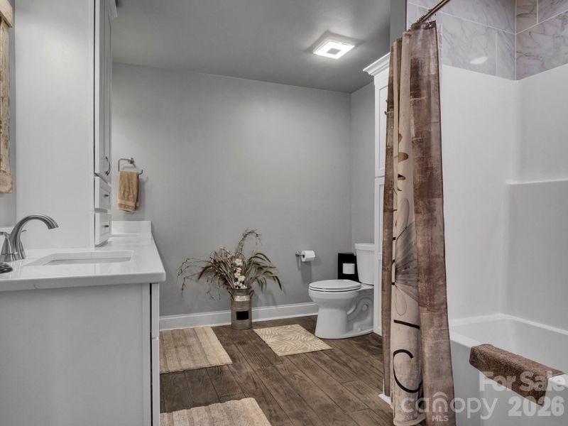 Furnished interior view inside a new home in , Clover (Image 16).