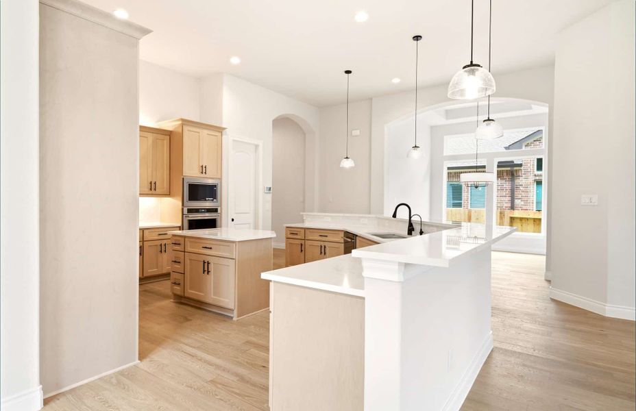 Furnished interior view inside a new home in Bridgeland 50′, Cypress (Image 11). Furnished interior view inside a new home in Bridgeland 50′, Cypress (Image 11).