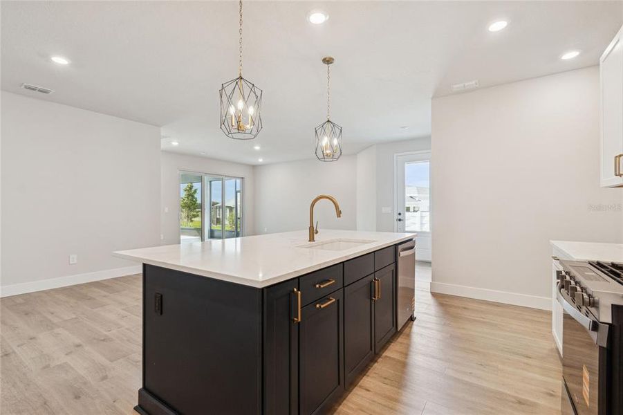 Furnished interior view inside a new home in Gracewater at Sarasota, Sarasota (Image 10).
