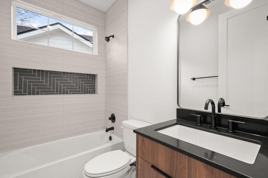 Furnished interior view inside a new home in , Austin (Image 11).