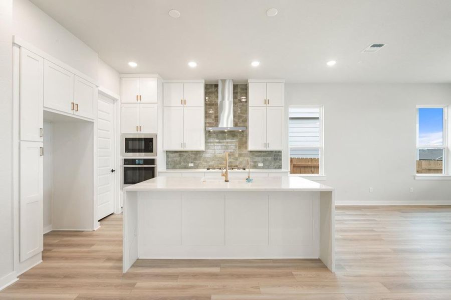 Furnished interior view inside a new home in Park Central, Georgetown (Image 8).