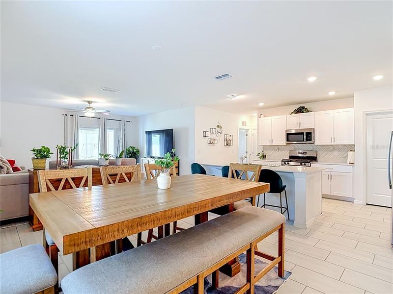 Furnished interior view inside a new home in Two Rivers, Zephyrhills (Image 9).