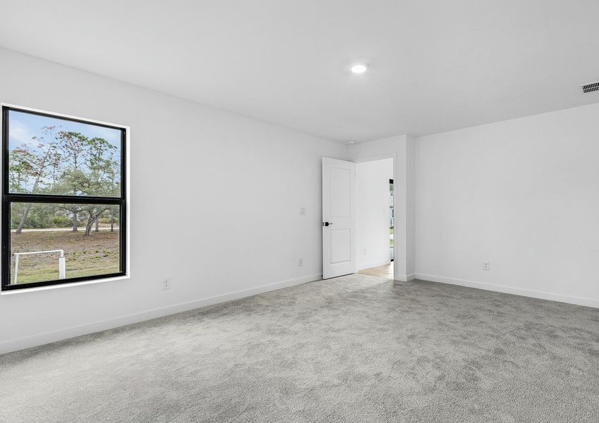 Relax in the master bedroom after a long day