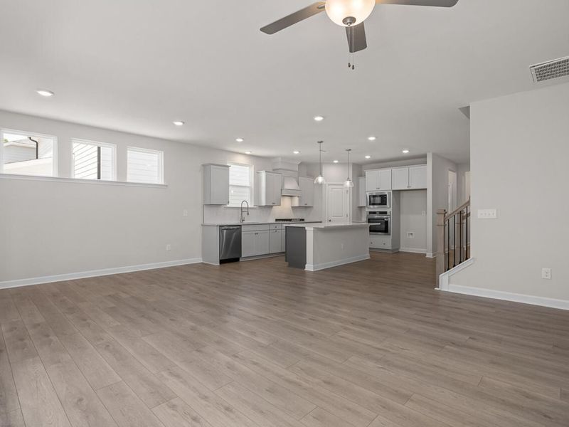 Spacious, unfurnished interior of a new home in Sage on North Main, Wake Forest (Image 20).