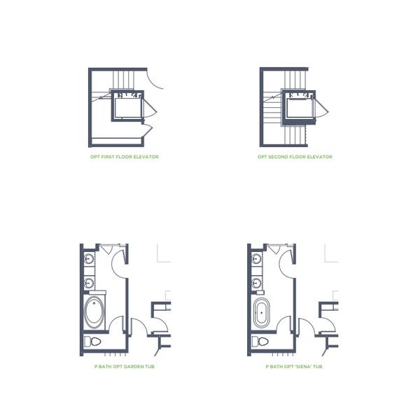 2D floor plan layout for the Turnberry 3 by Grenadier Homes in The Tribute, The Colony, TX (Image 4). 2D floor plan layout for the Turnberry 3 by Grenadier Homes in The Tribute, The Colony, TX (Image 4).