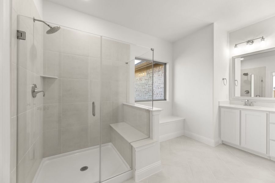 Representative furnished interior of a home built from the Grapevine by Pacesetter Homes in Clearview Ranch, Royse City (Image 9).